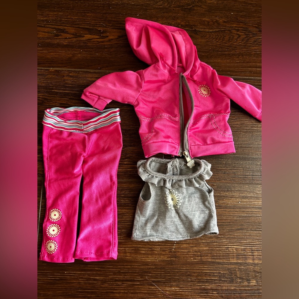 American Girl Doll yoga set